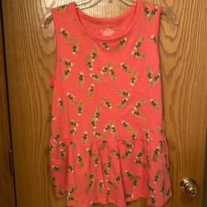 Lane Bryant pineapple tank top